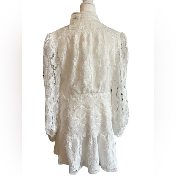 NWT Bardot white lace dress XL - Picture 6 of 8
